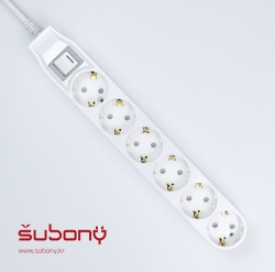 Integrated Switch Multi-Tab 6 Outlet 3M