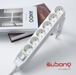 Integrated Switch Multi-Tab 6 Outlet 3M
