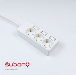Individual Switch Multi-Tab 3 Outlet 3M