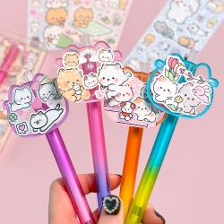 WUONG Acrylic Sharp pencil Deco, Set of 12pcs