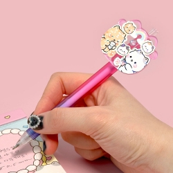 WUONG Acrylic Sharp pencil Deco, Set of 12pcs
