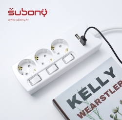 USB Individual Multi-Tab 3 Outlet 1M