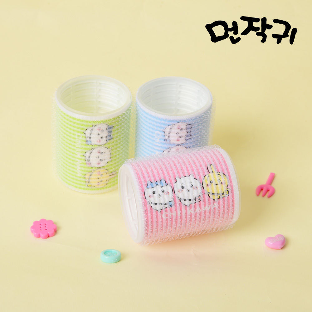 CHIIKAWA with Bag Hair Roll 3P