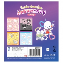 Sanrio Characters Sweet Thema Sticker Book - Dress Up