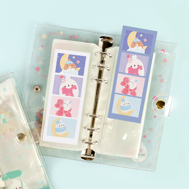 Molang Daily Transparent Mini Album, Random