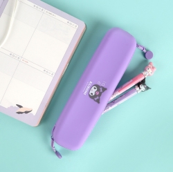Sanrio characters Silicone pencil case_ Kuromi 