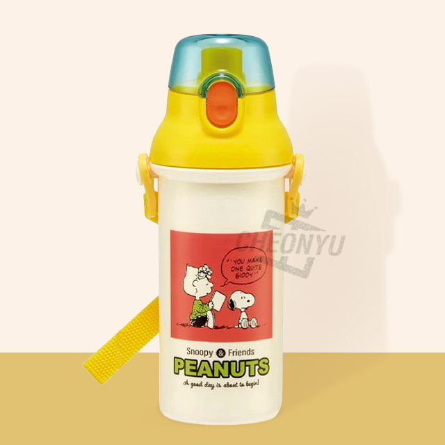 Snoopy Two-tone color One touch Bottle 480ml