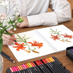 Birth Flower Coloring Book
