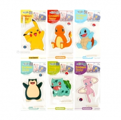 Pocket Monster 2 Emblem 3D Pop Sticker, set of 12pcs