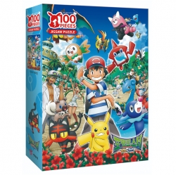 Pokemon Puzzle 100pcs Ash Ketchum's Great Adventure