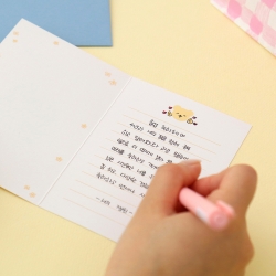 TeddyBear message card