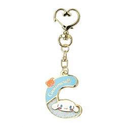 Cinnamoroll Initial keyring