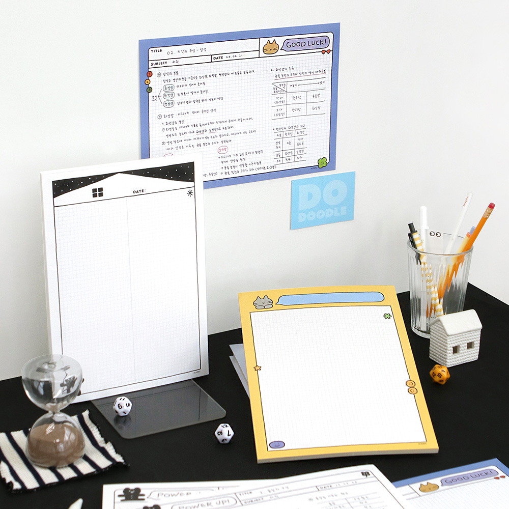 B5 Doodle Notepad