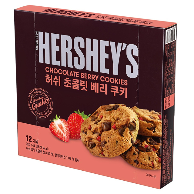 허쉬 초콜릿 베리 쿠키 144g