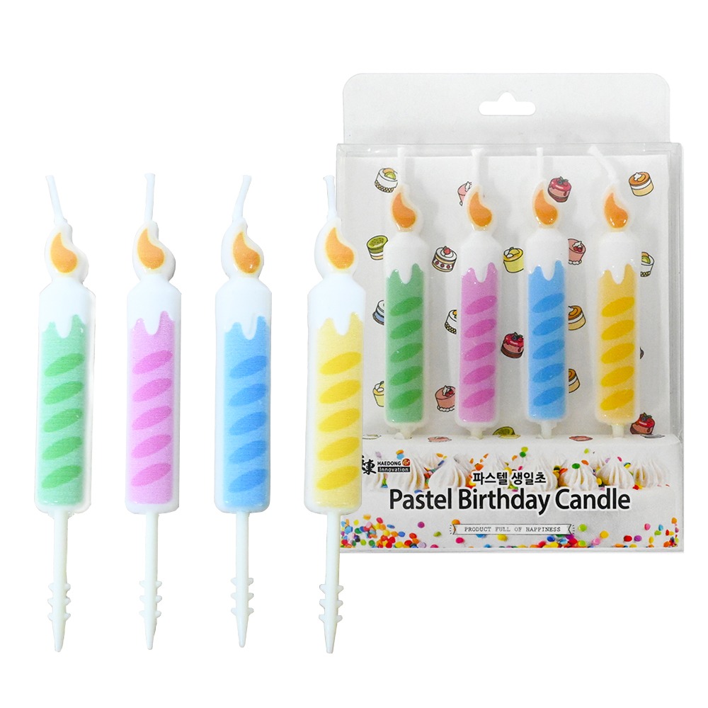 파스텔 생일초 4입