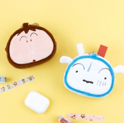 Crayon Shin Chan Face Mini Pouch -Action Kamen