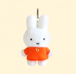 Miffy Standing Keyring Doll - Orange