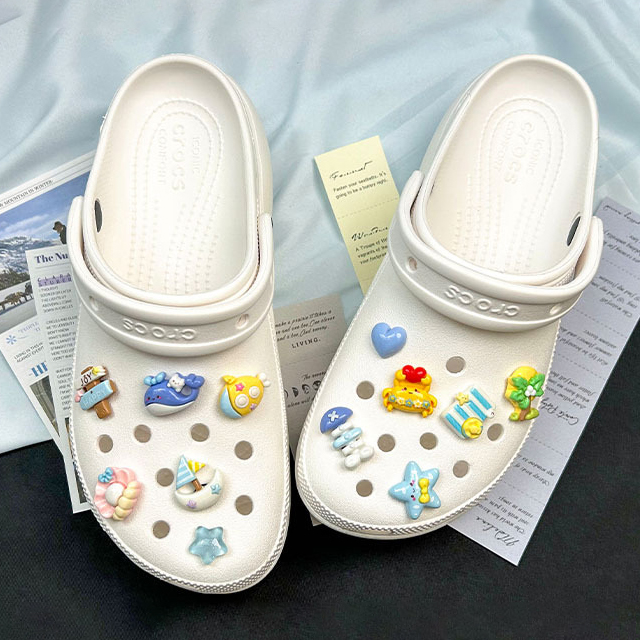ocean Shoes Charm Set
