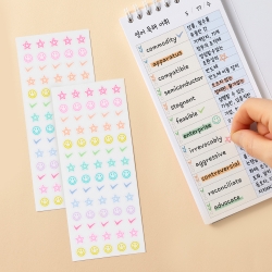 Table talk CHECKING STICKER SET