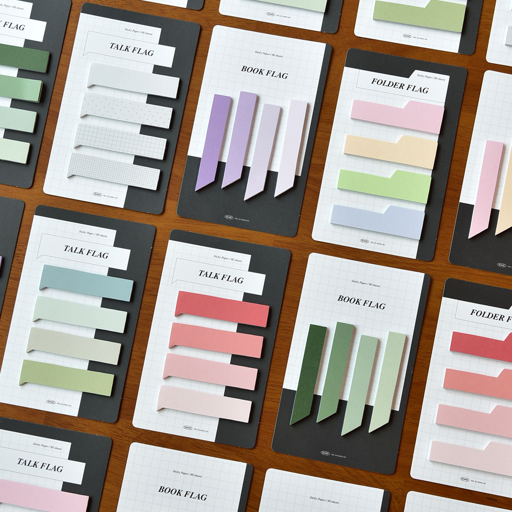 Commentary Flag Sticky Memopad option Book 13-18