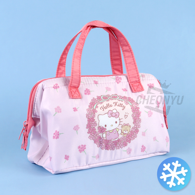 Sanrio Hello Kitty Flower Wreath Cooling Lunch Bag M
