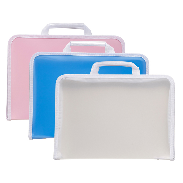 Zipper File Case Large Capacity With Handle