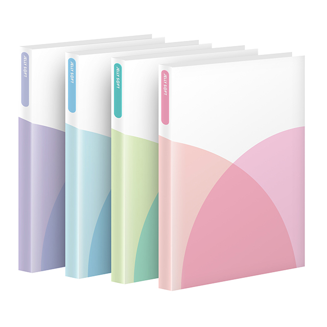 Jelly Soft Pocket Clear Book 40 Sheets
