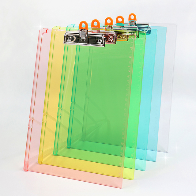 STANDING SPRING CLIP BOARD A4