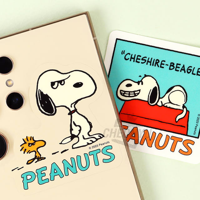 PEANUTS Snoopy Clear Sticker