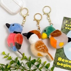 Bird Mini Doll Key ring, Random