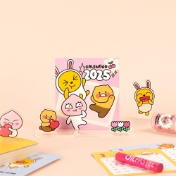 Kakao Friends Choonsik 2025 Acrylic Stand Desk Calendar