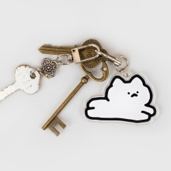 Annyang acrylic key ring