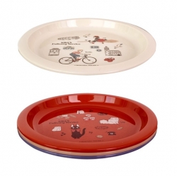 Witch Delivery Service Kiki Plate Set of 4