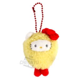 Sanrio Characters Keychain 8cm - Hello Kitty fried shrimp