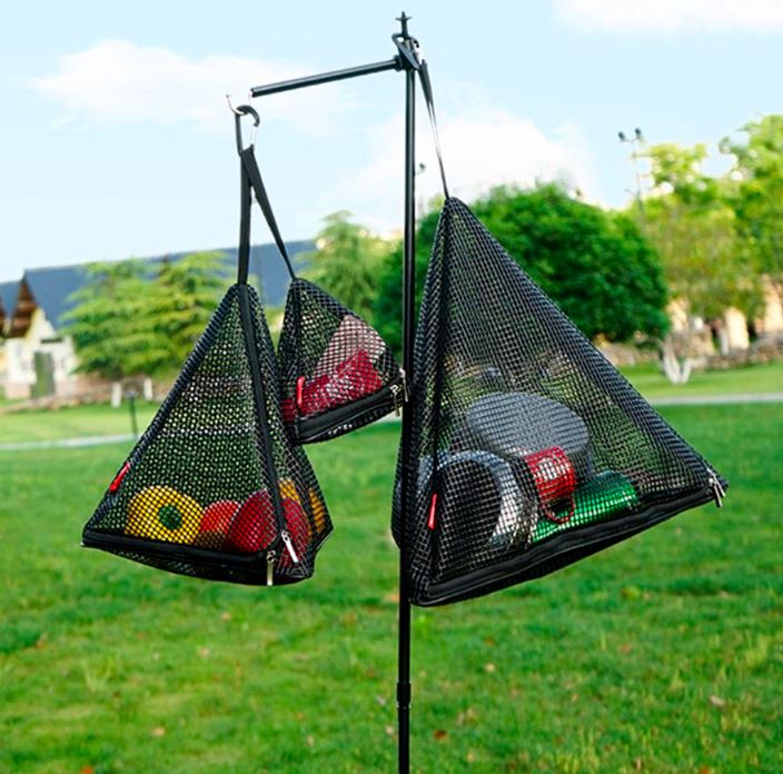 Triangle Camping Dish Drying Net Large