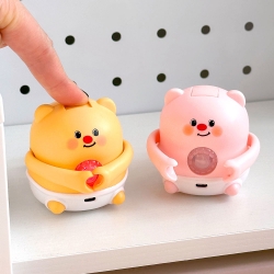 Finger heart bear keyring