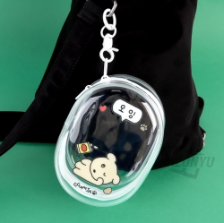 Ggamja Clear Pouch Key ring