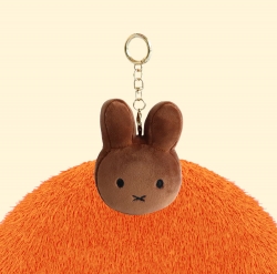 Miffy Face Keyrings - Miffy Brown
