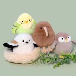 Buddy Bird plush doll keyring (Random)