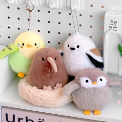 Buddy Bird plush doll keyring (Random)