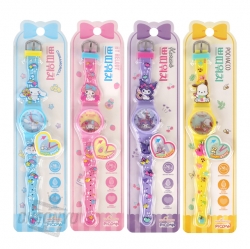 Sanrio characters petite watch, 4pcs