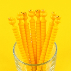 Happy Duck Figure Mechanical Pencil, set of 24pcs