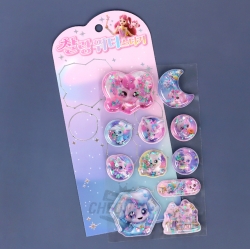Catch! Teenieping Water Sticker 18pcs 