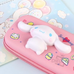 Sanrio Characters Cloud Squishy Pen Case_Cinnamoroll Pink