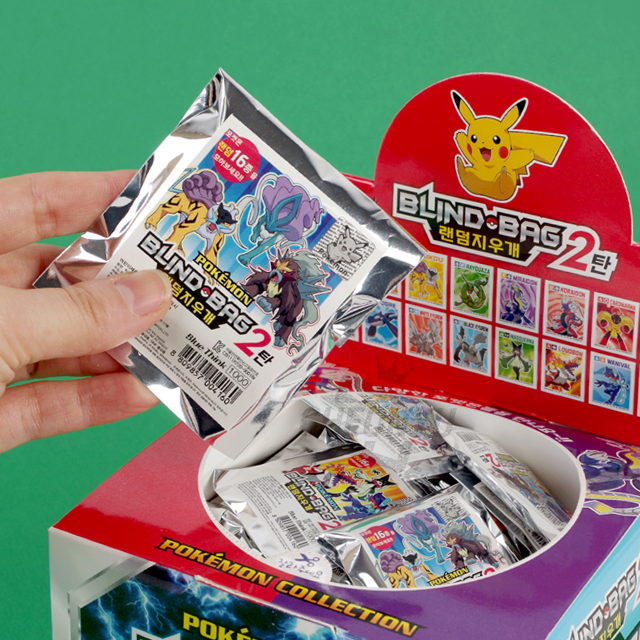 POKEMON select random eraser, 40PCS