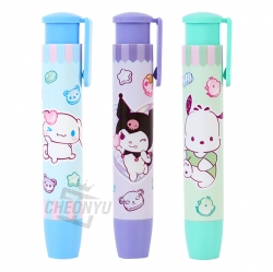 Sanrio Characters Knock Eraser, 24pcs
