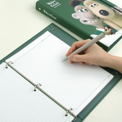 Wallace and Gromit Binder Notebook