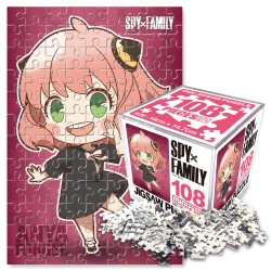 SPYxFAMILY jigsaw puzzle 108pcs mini_Anya Forger Coral