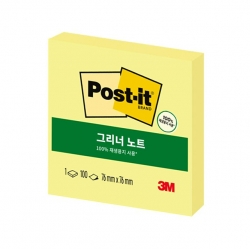 Post-it Sticky Note Pad 1ea, 76X76mm, 100 Sheets(654R)