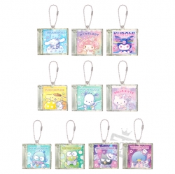 Sanrio random Mini CD Case keyring